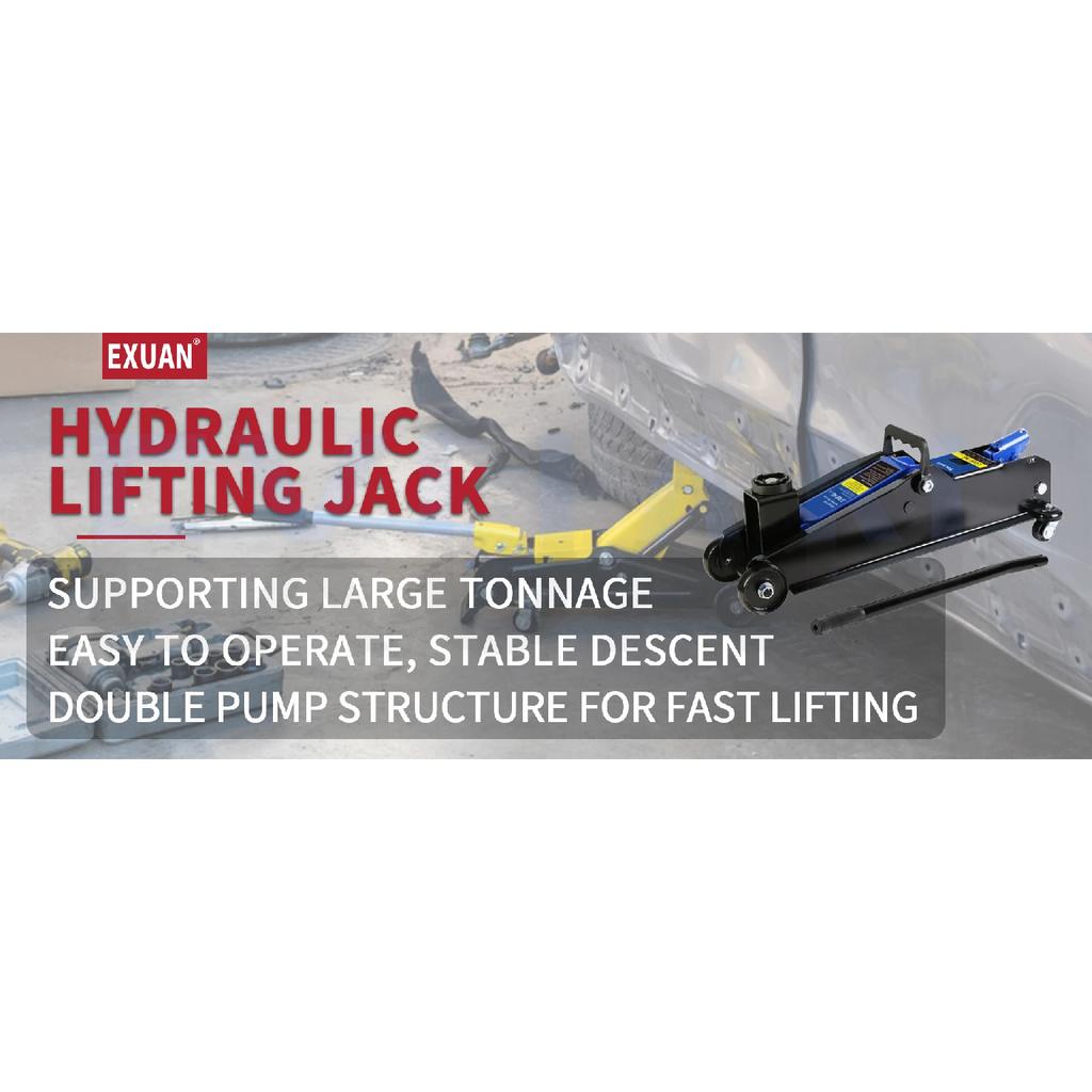 2.5T/3T Horizontal Hydraulic Hydraulic Jack Hydraulic Lifting Jack Car Jack 4S Shop Hydraulic Jack Repair And Tire Replacement