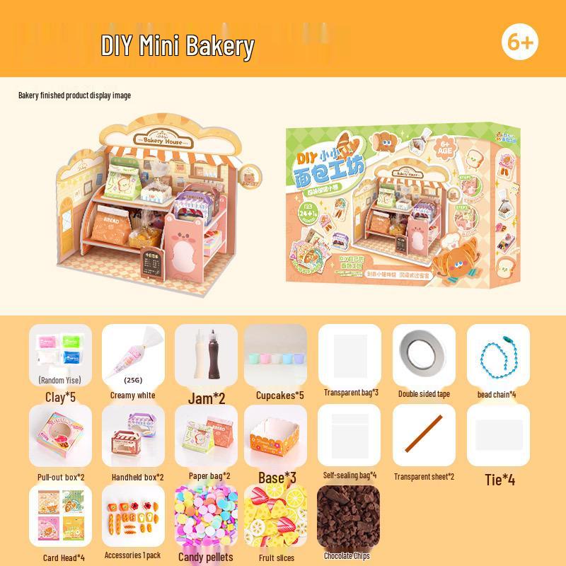 Yibile Mini DIY Pig Trotters Rice Handmade Simulation Dish Toy Set
