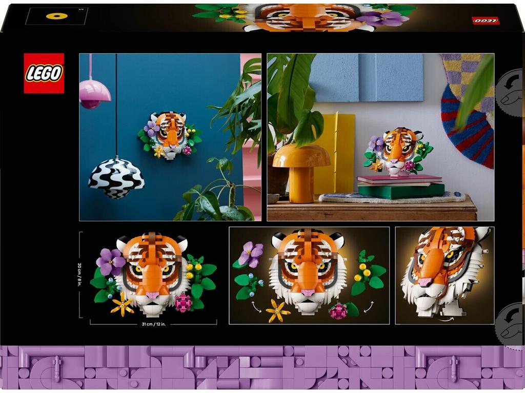 LEGO конструктор рация Art Fauna Collection – Тигр (31217)