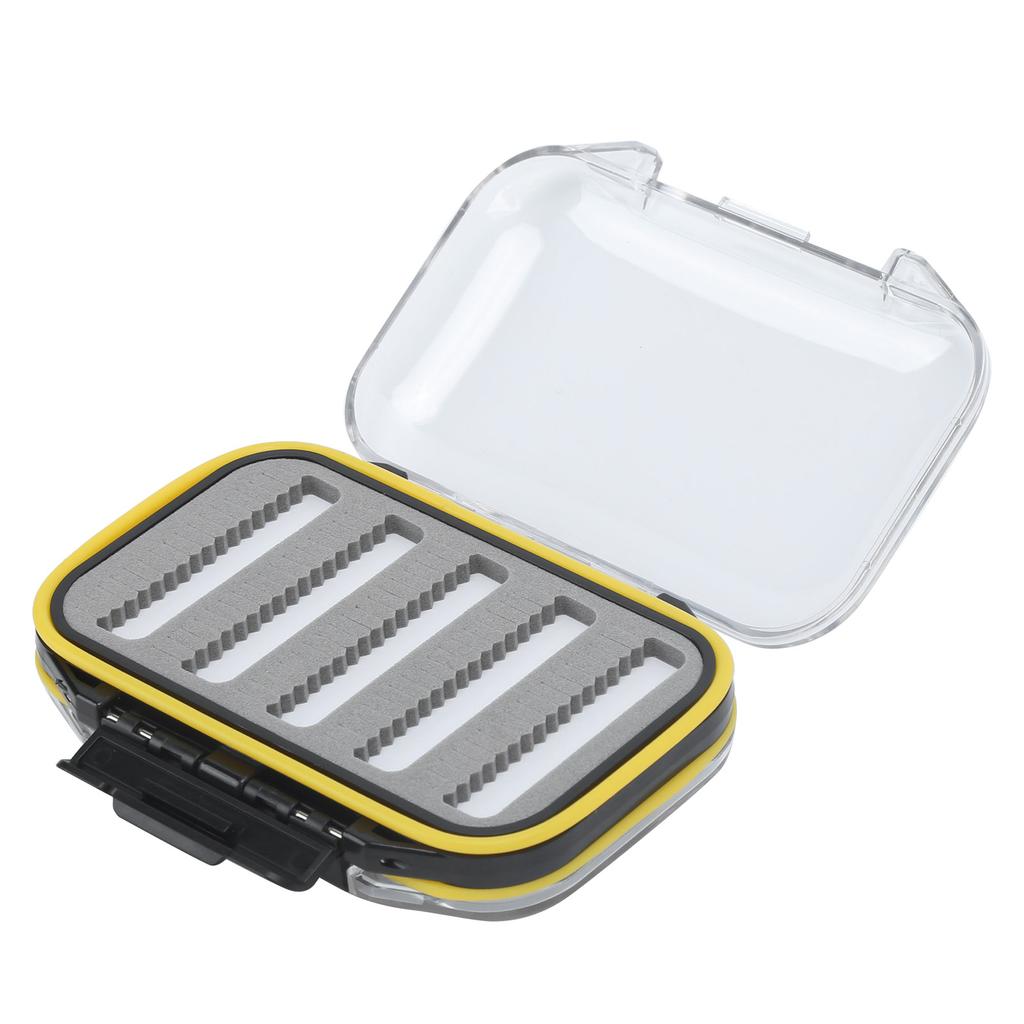 DoubleSided Transparent Fly Fishing Tackle Hook Preservation Box Fishing Accessory