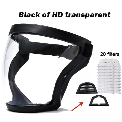 Arbeitsschutzmaske, transparenter Gesichtsschutz, Gesichtsschutzschild, Schutz für die Außenheizung, Heimküchenwerkzeuge, Vollgesichtsschild