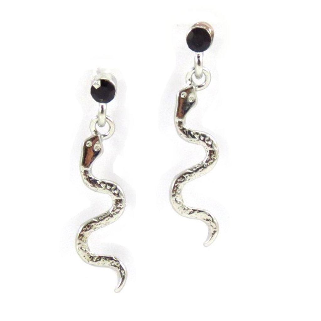 Les Trésors De Lily [J6699] - Black 'Tentation' Designer Earrings
