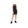 Nike Abito Sportivo Casual Senza Maniche Girocollo con Stampa Logo Solido Traspirante Donna Abiti Nero CJ3001-010