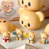 FUNISM ButterBear Head Bake Cake Moe Grain Blind Box Bake A CakeBaking Expert Figurine Capsule Toys Charming Decorative Gift