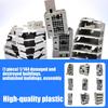 N Scale 1:144 Railway Scenery City Ruined Building Model Outland Model for DIY Sand Table Microlandscape Ornament