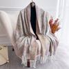 Luxury Brand Autumn Cashmere Shawl Women Wrap Warm Winter Jacquard Pashmina Scarves Design Print Female Foulard Stoles Scarf