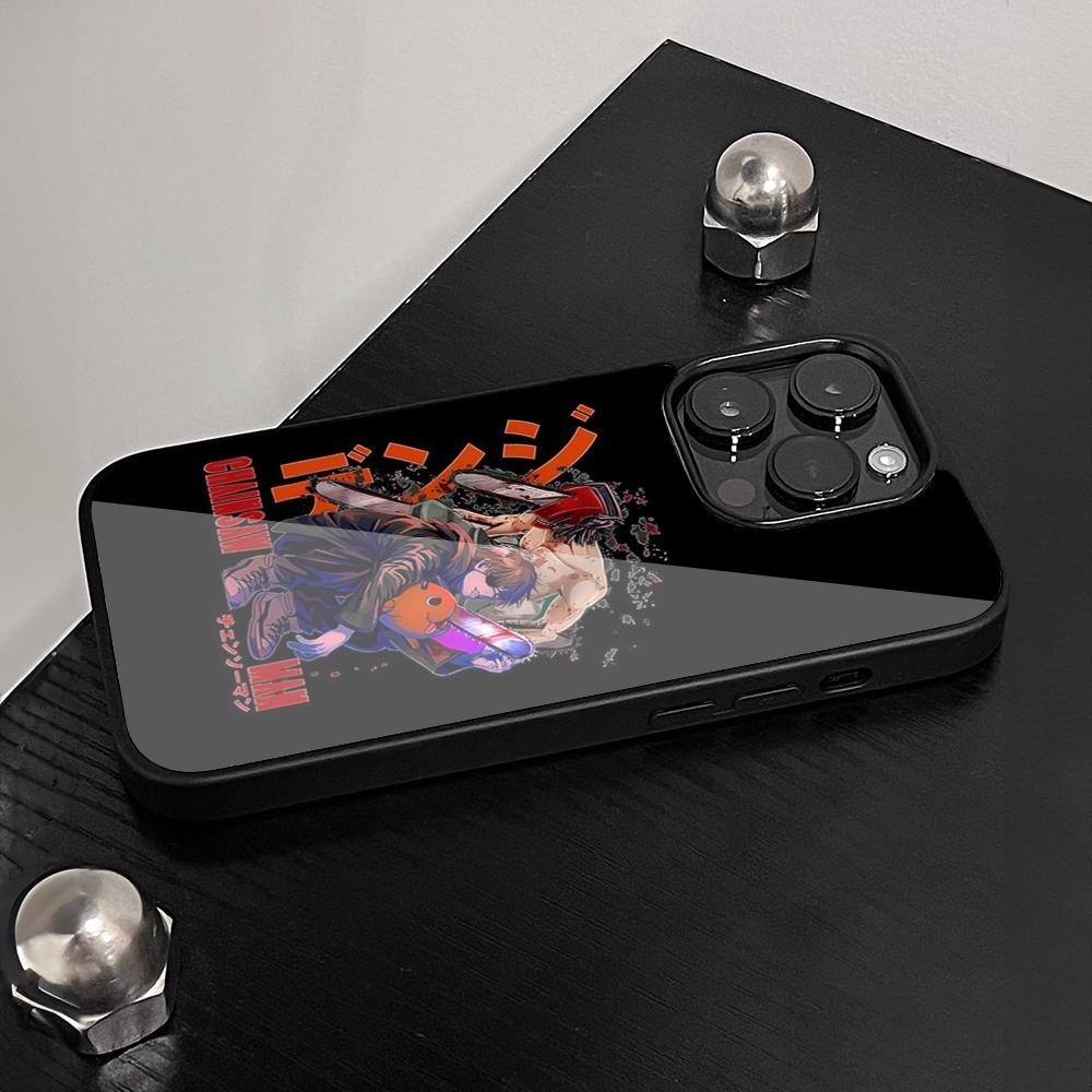 C-ChainsawS M-Man Aki Hayakawa Phone Case for Iphone 16 15 14 13 12 11 Pro Max Mini Plus Se Xr X Xs PC+TPU Cover