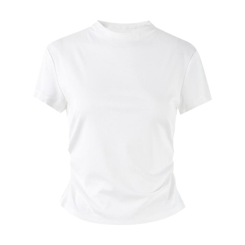 Semi-High Collar Slim Fit T-shirt S
