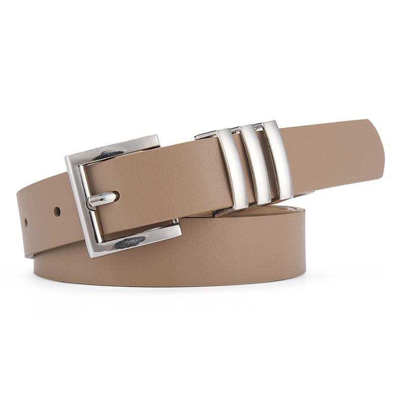Fashionable Versatile Women's Pu Leather Belt For Chic Denim Dresses In 2023