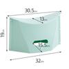Folding Stool Plastic Stool Travel Outdoor Travel Train Portable Stool Paper Stool