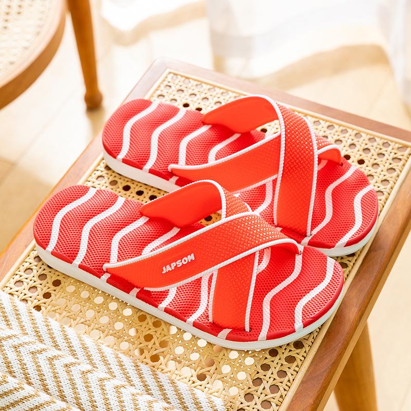 Sommer Unisex Hausschuhe Weiche Sohle Stumm Hausschuhe Wasserdicht Rutschfest Indoor Badezimmer Hausschuhe Outdoor Flache Lässige Sandalen