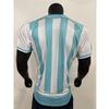 Maglia da Calcio Argentina Casa Retro 2006 Manica Corta Uomo Maglia da Calcio Fibra di Bambù Indossabile