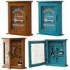 Vintage Wall-Mounted Key Holder Rustic Key Storage Box Wall Decoration Key Hook  Living Room