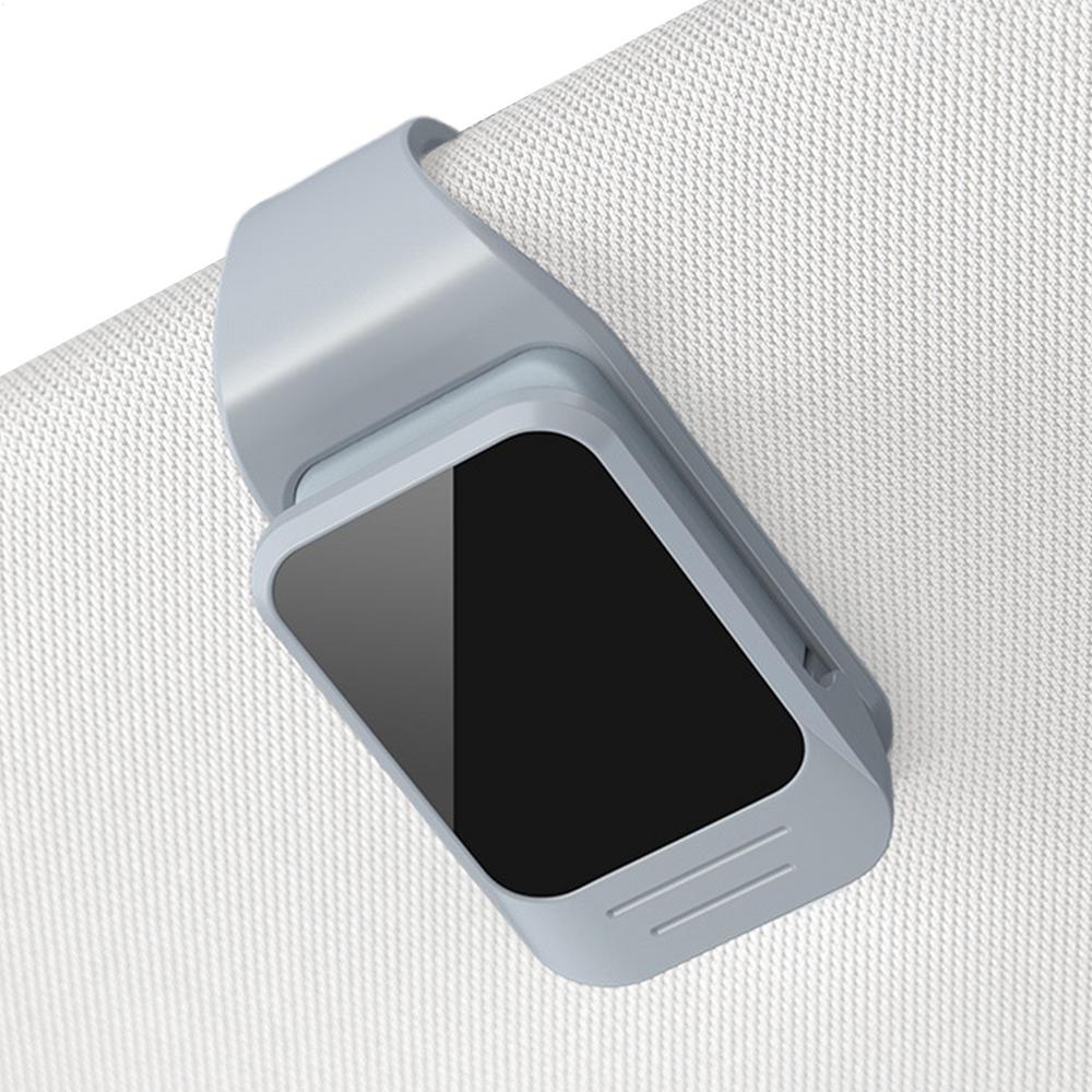 

Держатель для солнцезащитных очков для автомобиля Солнцезащитные очки Вешалка для очков Органайзер для билетов и карт Аксессуары для интерьера для транспортного средства Мужчина Женщина Все серый