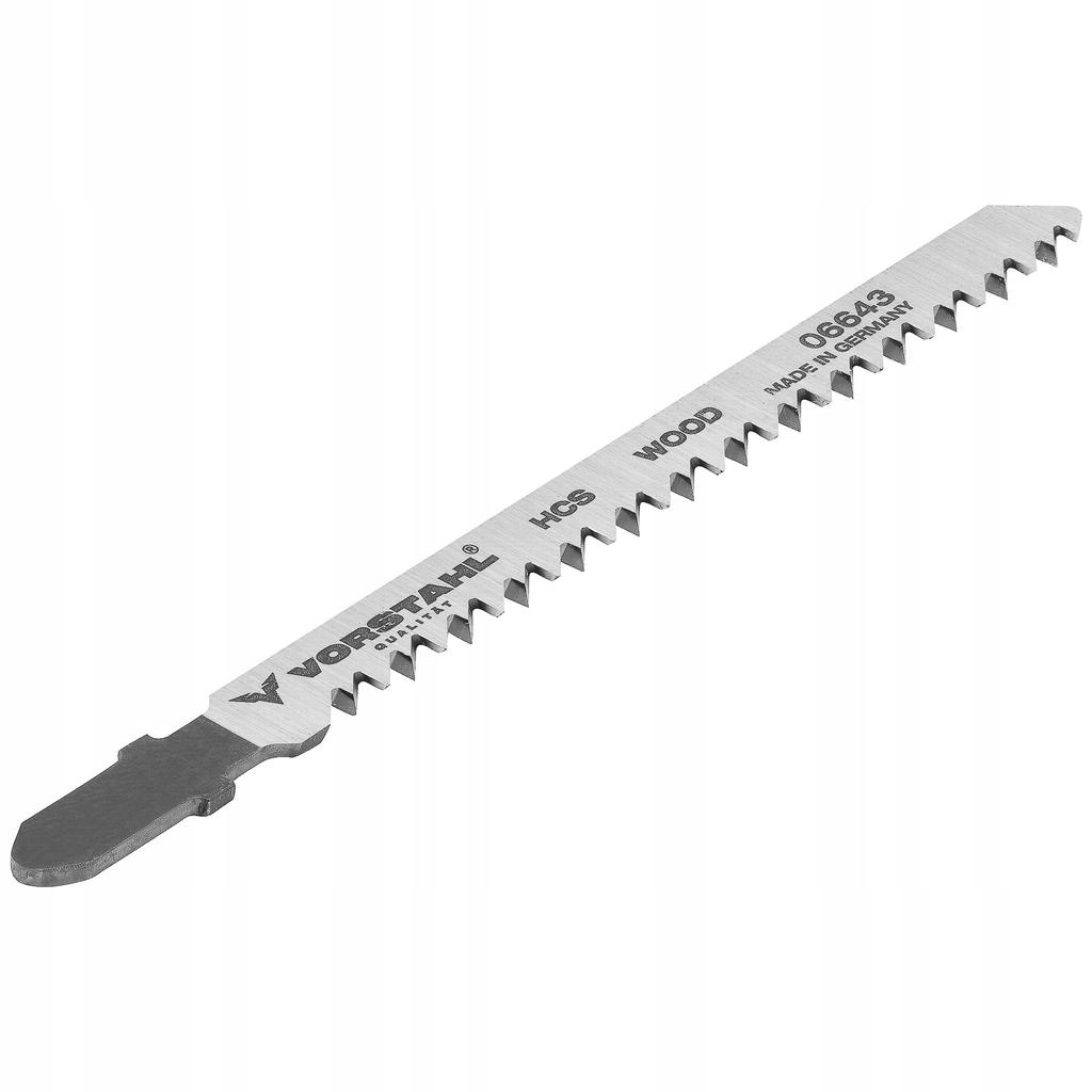 JIGSAW BLADES FOR WOOD T-shaped (T) 115mm > 5pcs < Vorstahl