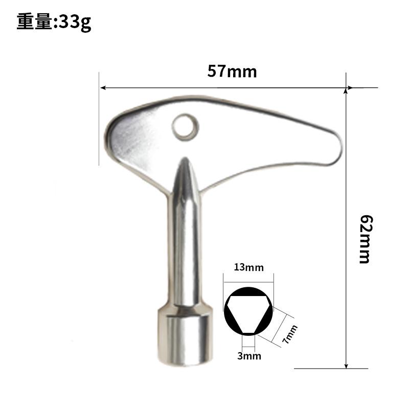 4-in-1 Multi-functional Portable Black Handheld Screwdriver DIY Socket Wrench Screwdriver Combination Key