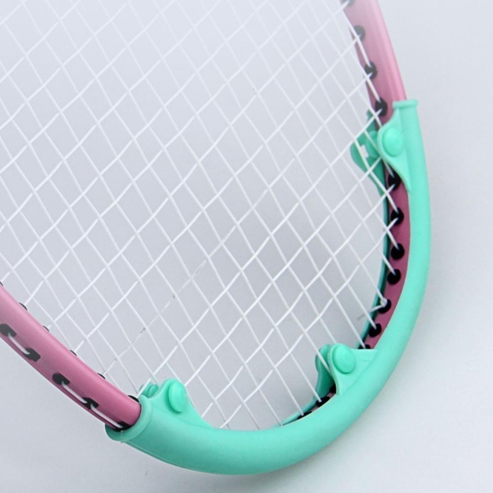2pcs Anti-break Badminton Racket Head Cover Anti-collision Racket Head Protector Badminton