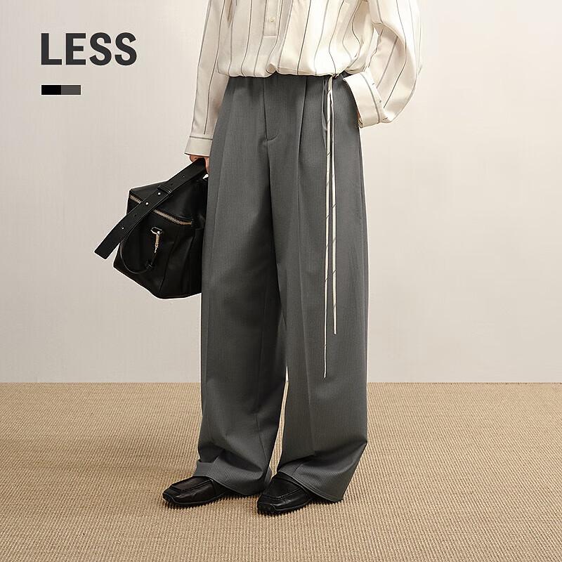 LESS 2025 Autumn Straight Loose Casual Pants