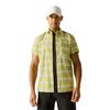 Regatta Mens Checked Insect Repellent Short-Sleeved Travel Shirt