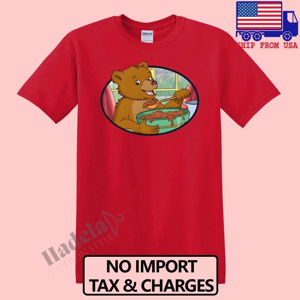 Little Bear TV Show Men s Red Size S-5XL M