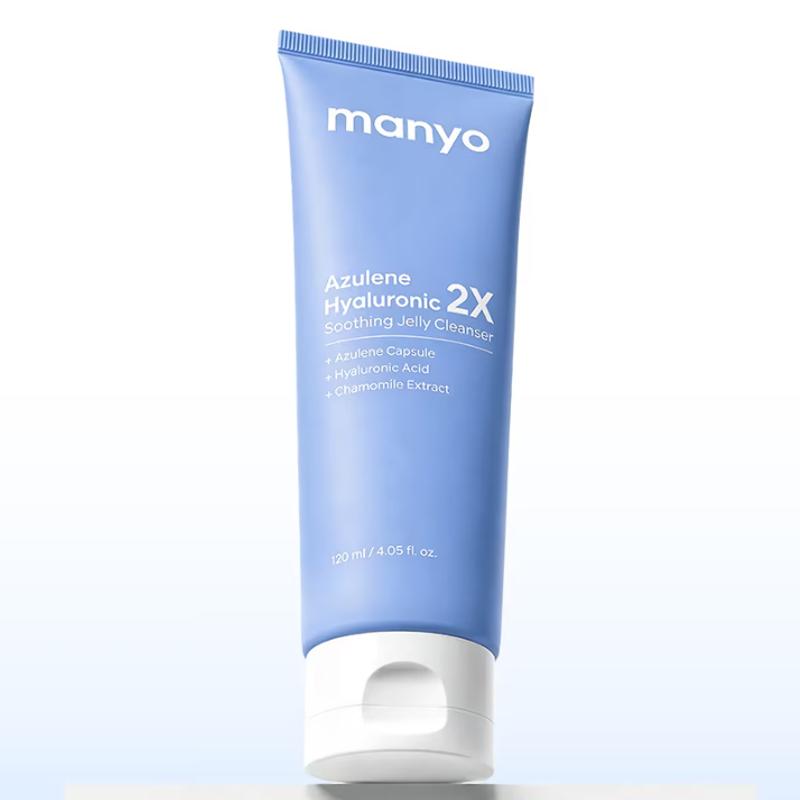 [Manyo Factory] Azulene Hyaluronic 2X Soothing Jelly Cleanser 120ml