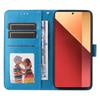 For Xiaomi Redmi Note 14S 4G/Note 13 Pro 4G/Poco M6 Pro 4G Magnetic Phone Case Leather Imprinted Cover