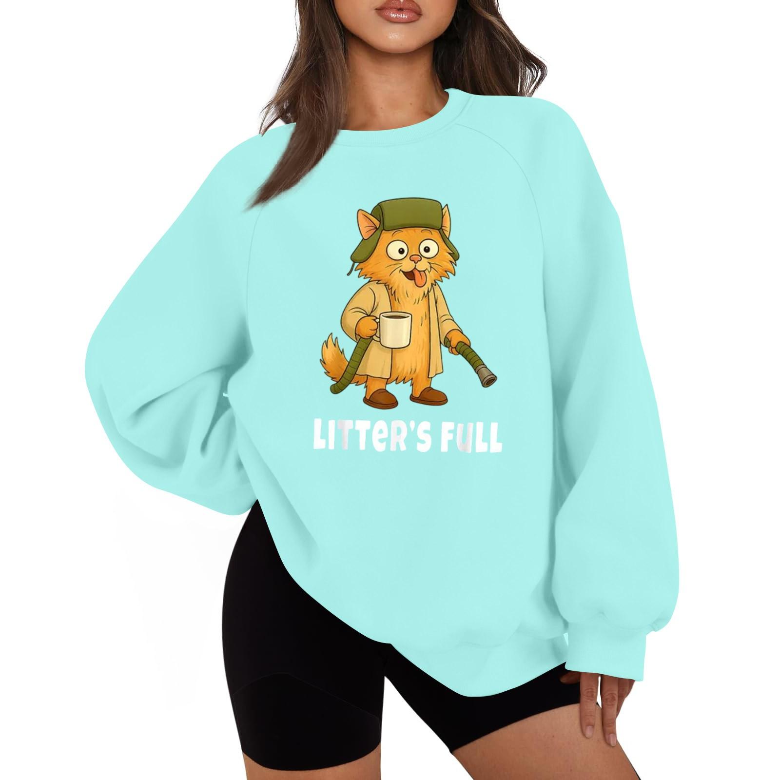 

Женская повседневная модная однотонная толстовка с круглым вырезом и длинным рукавом реглан XL