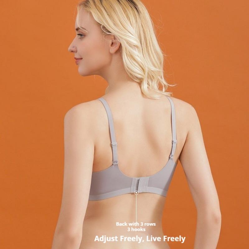 Seamless Bra for Women Wire-free Push-up Supports Small Breasts Prevents Sagging Sexy Lifting Thin Style