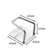 4pc Stainless Steel Sponge Rack, Kitchen Punch-free Sink Rag Sponge Storage Rack Holder, Sponge Drain Rack