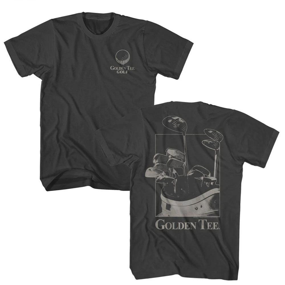 Golden Tee Golf Clubs Smoke Gaming Shirt 110