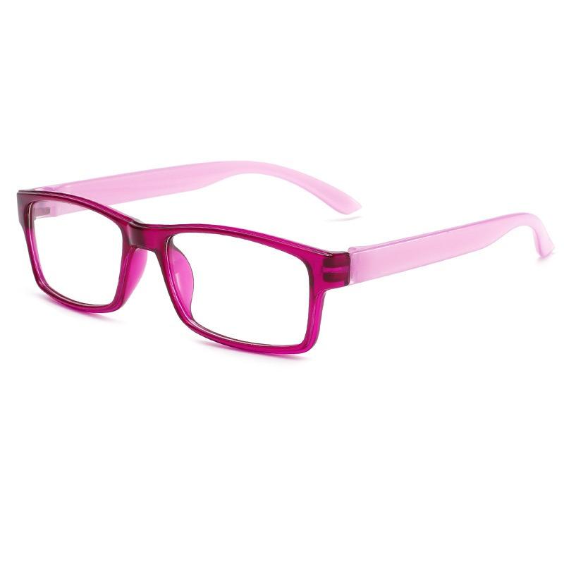 Fashion High Definition Anti-Blue Light Reading Glasses Women Men Square PC Frame Presbyopia Eyeglasses