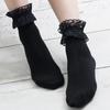 1 Pair Woman Lace Short Summer Socks Japanese Lovely Sweet Ruffle Cotton Lolita Style Princess Socks High Quality Thin Lace Sock