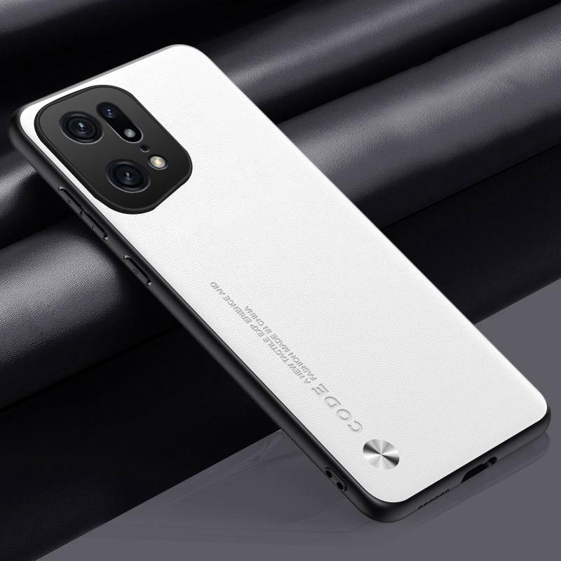 Luxury PU Leather Case For OPPO Find X5 Pro X5Pro Back Cover Silicone Shockproof Protection Phone Case For OPPO FindX5 Pro 5G
