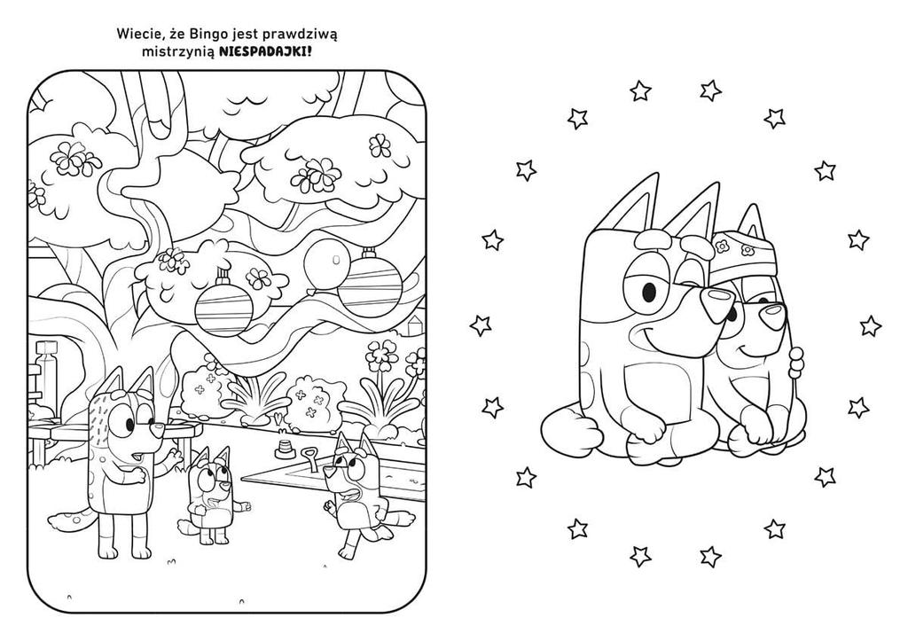 BLUEY Is Fun. Coloring Page