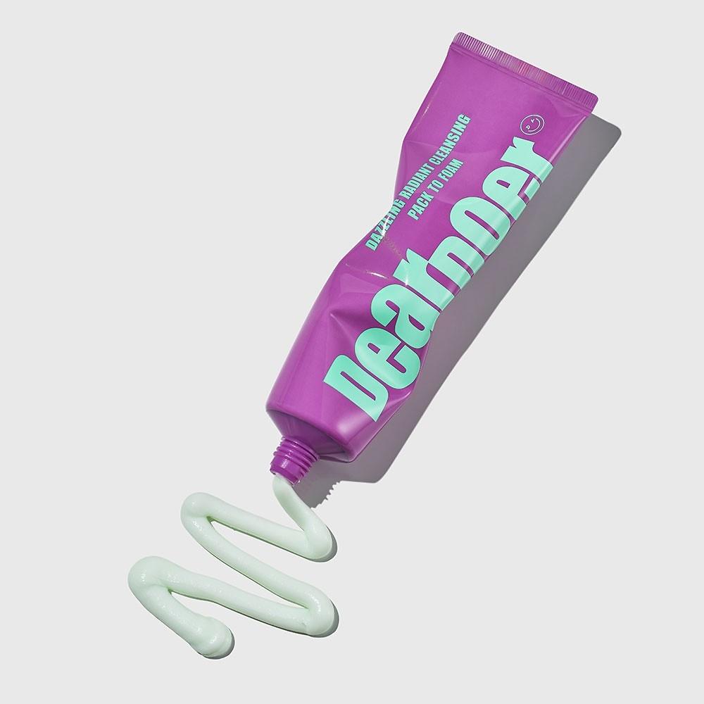 Dear Door Dazzling Radiant Cleansing Fact To Foam 100ml