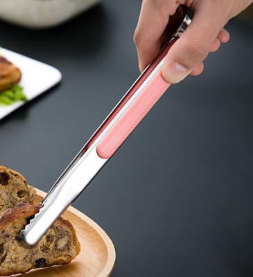 Koreanische BBQ Zangen Edelstahl Speisezangen Grillzange Fleischzange Salat Brot Toast Clip Eiszange Küchen Kochutensilien