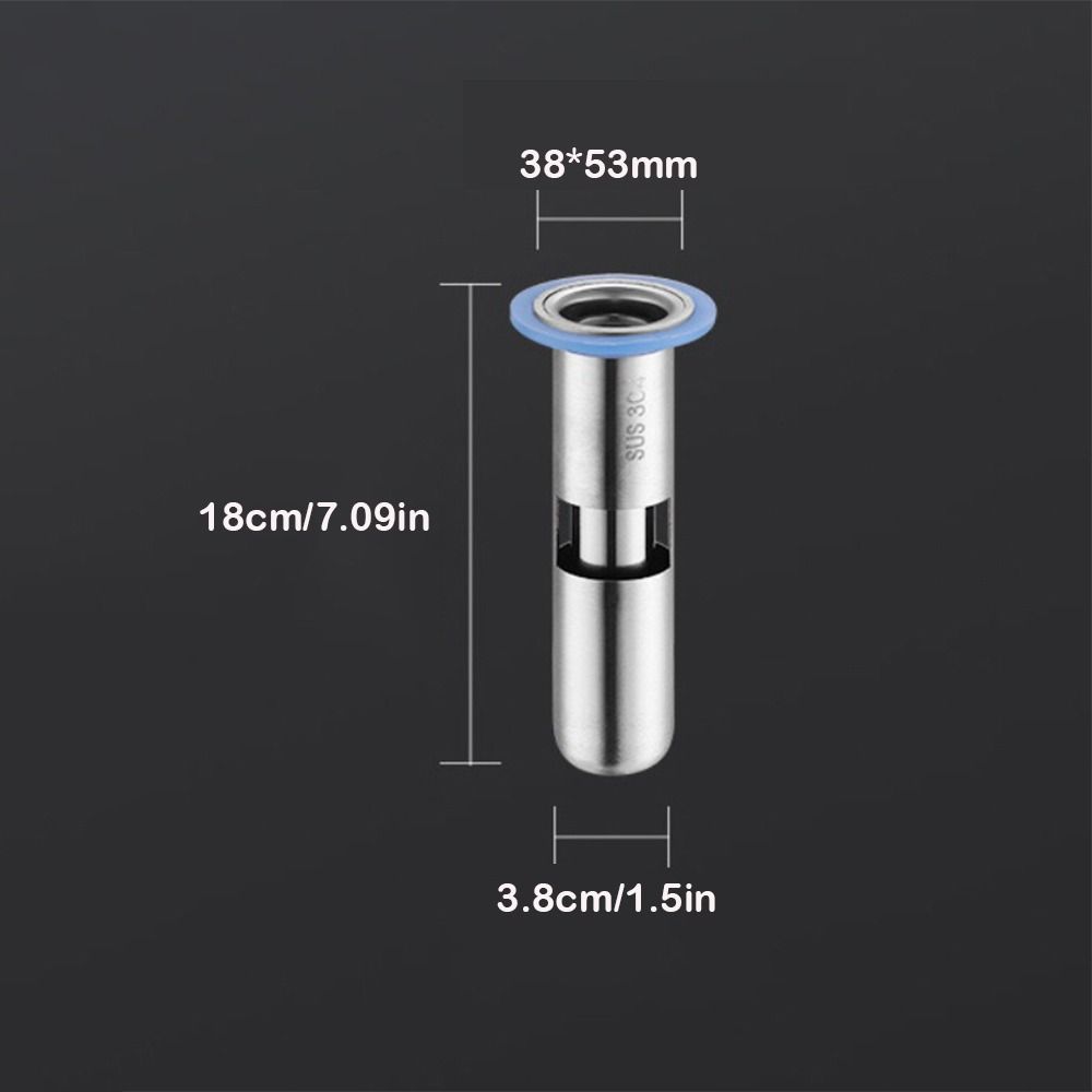 Stainless Steel Floor Drain Cores Embedded Floor Strainer Shower Drain Cover  Hair Filter