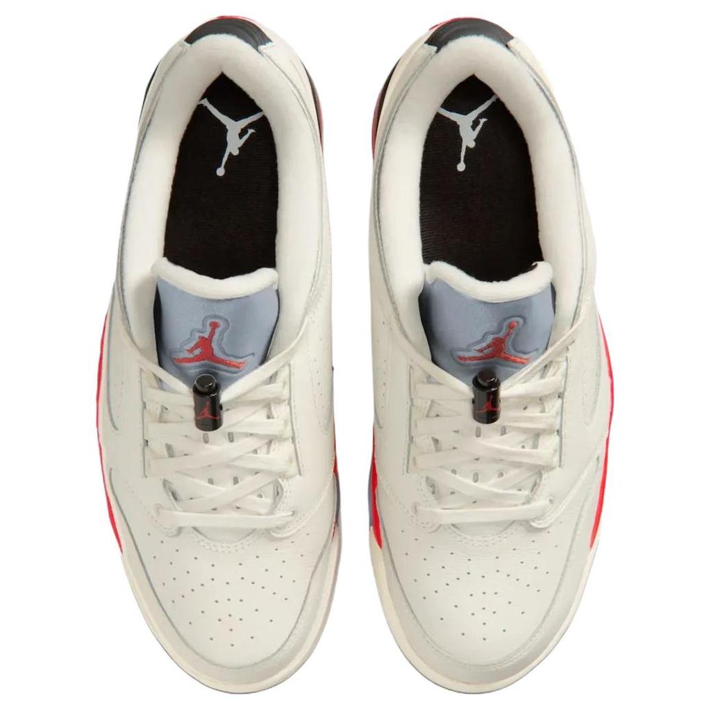 Air Jordan Sixty Plus Low Fire Red Unisex Sneakers White Sail Fire-Red-Black-Reflect-Silver IH2047-100
