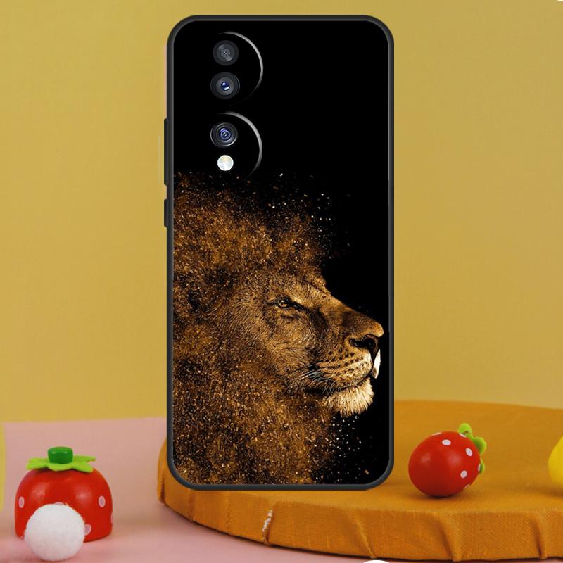 King Of The Jungle Lion Case For Honor 200 Pro X9a X9c X8a X7a X6a X7 X8 X9 X8b X9b 50 70 90 Magic 5 6 Lite Cover