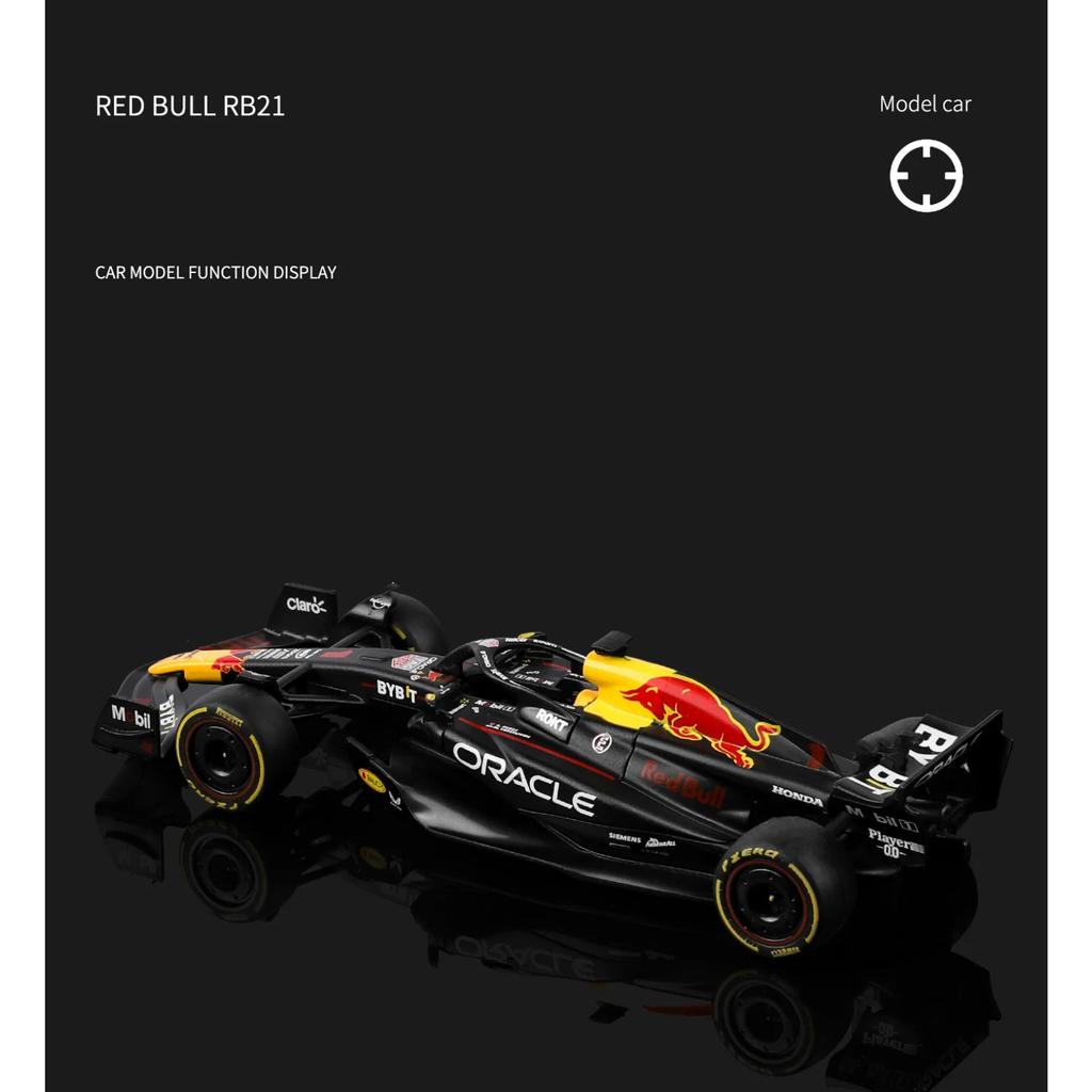 1/43 2023 Campione Red Bull RB19 #1 Verstappen Modello Auto da Corsa Formula Uno Simulazione Lega Pressofusa Modello Super Carra Regali per Bambini