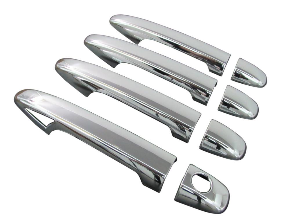 BRIGHTZ Chrome Door Handle Covers for Toyota Corolla Fielder 161 Cover NZE161G NZE NZE161 E161 160 Corolla Fielder 17863 (Full Type)