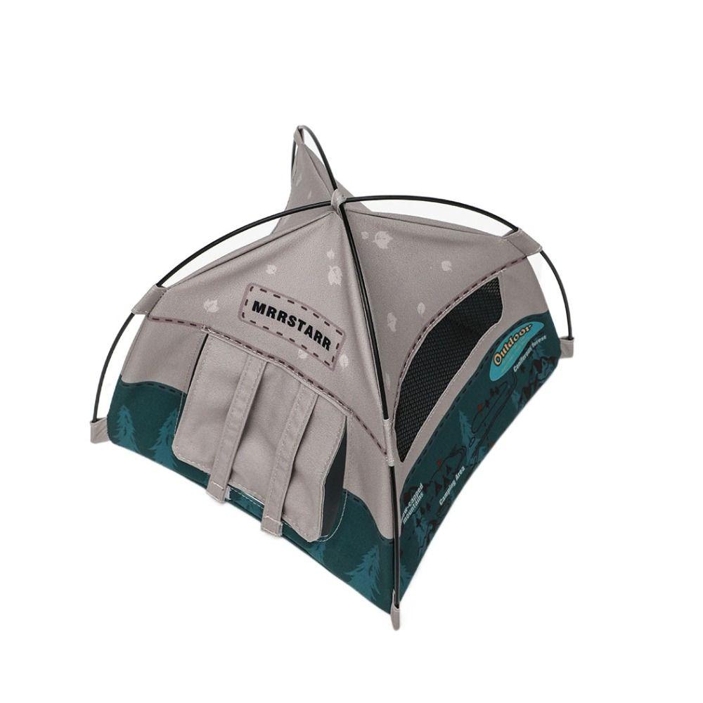 1:12 Scale Camping Tent Model Oxford Cloth Doll Small Tent Simulated Outdoor Tent Kids Toy