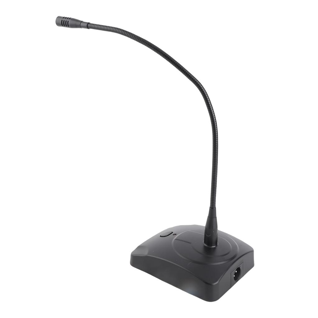 Computer Microphone Professioinal Wired Desktop Conference Microphone Adjustable Neck for PC Laptop