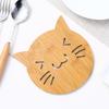 Table Mat Wooden Cartoon Heat Insulation Mat Table Mat Non-slip Pan Mat Mat Mat Teacup Mat