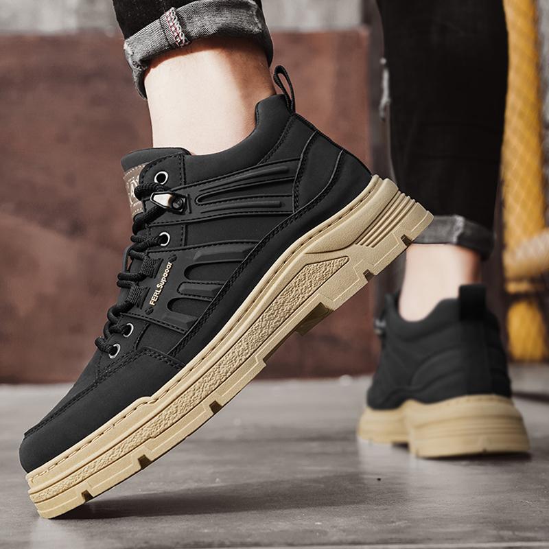 Fashion CYYTL Mens Boots Casual Winter Shoes Cowboy Combat Tactical Motorcycle Chelsea Ankle Work Leather Outdoor Hiking Designer Luxury