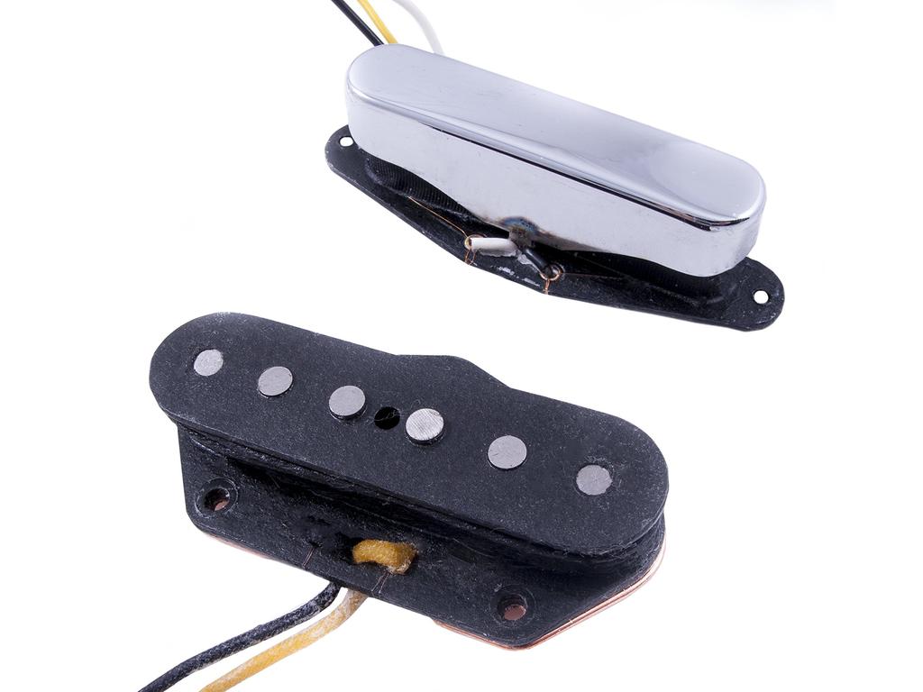 Fender Pickups Twisted Fender® Tele® Pickups, Black/Chrome