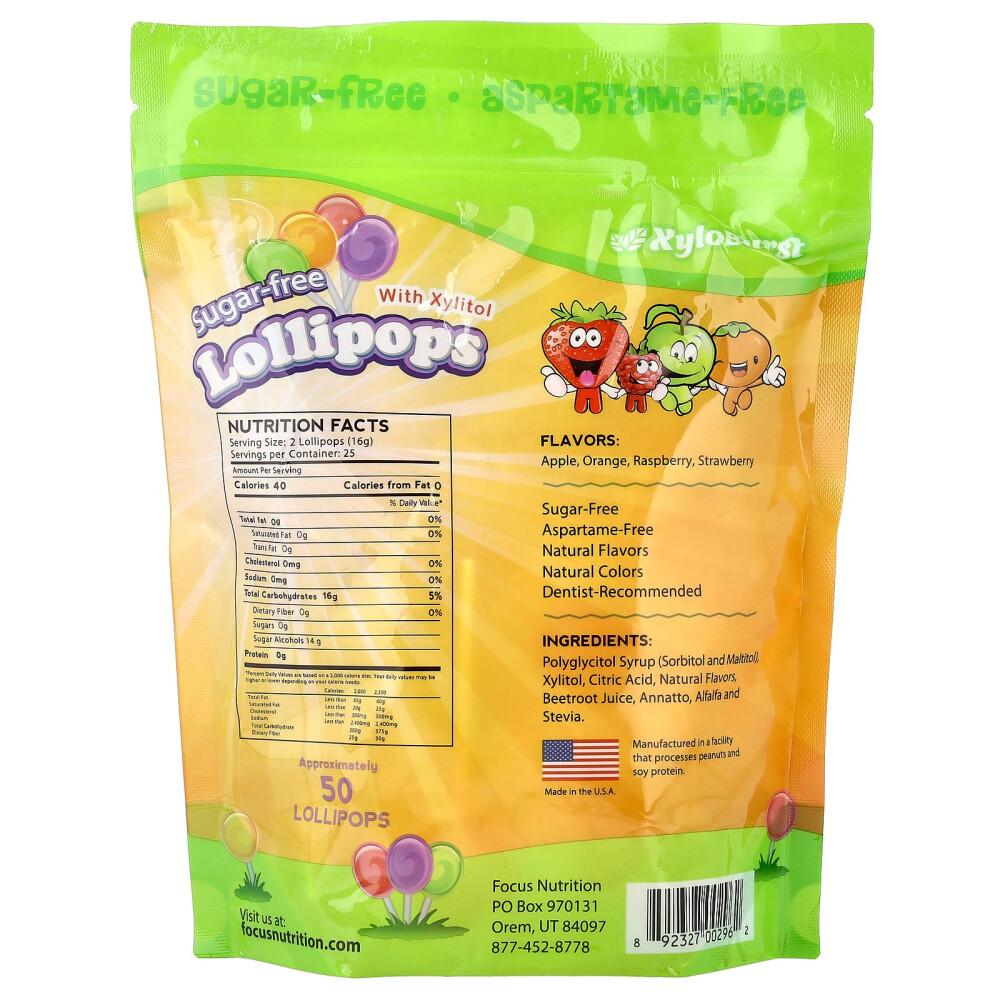 Xyloburst Sugar-Free Assorted Flavor Lollipops