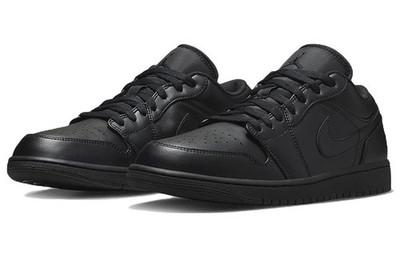 Air Jordan 1 Low Triple Black 2022 553558-093