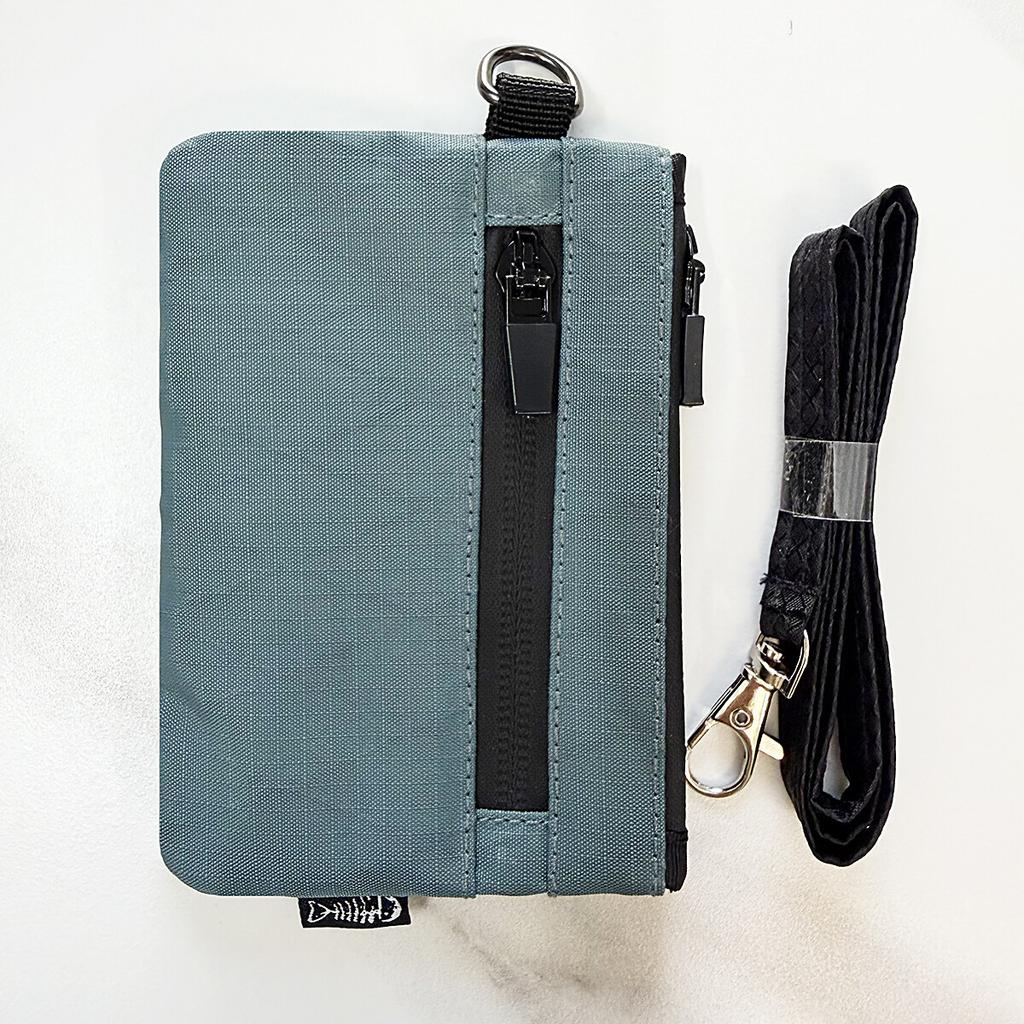 Lässiger Herren- und Damen-Mode-U-Bahn-Bus-Ausweishalter Outdoor-Sport-Schlüssel-Kleingeldfach Reißverschluss-Geldbörse Tragbare Tasche mit Lanyard