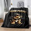 Simpatico cartone animato cane Husky, Samoye, Chihuahua, Koki Pomerania Coperta, morbida coperta per la casa Camera da letto Copridivano Coperta per bambini